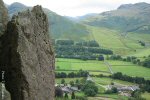 The Langdale valley from Raven Crag