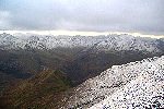 East towards Aonach Beag and Stob Corie Bhealaich