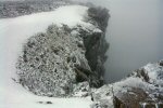 a gully on top of Ben Nevis