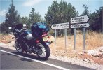 1987 Honda VFR750FG on tour in Spain by Thomas McNamara